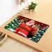 Christmas Door Mat Outdoor - Durable Front Door Mat 24 x 16 - Christmas Doormat Outdoor Entrance - Christmas Welcome Mats Outdoor - Christmas Outdoor Mat