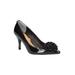 Wide Width Women's Premita Pump by J. Renee in Off Black (Size 9 W)