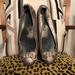 Gucci Shoes | Gucci Pewter Horsebit Ballerina Flats 37.5 Or 7 1/2 | Color: Gray | Size: 7.5