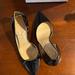 Jessica Simpson Shoes | 61) Jessica Simpson Jp-Leesy Dress Pump Heels Size 8m/Black Patent Euc | Color: Black | Size: 8