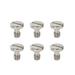 HOMEMAXS 6Pcs Screws with Stainless Steel Material for Tripod Monopod Quick Release Plate Camera Screws