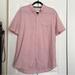 American Eagle Outfitters Shirts | American Eagle Outfitters Pink & White Striped Short Sleeve Button Down Shirt | Color: Pink/White | Size: Xl