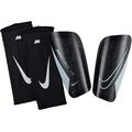Nike Unisex – Erwachsene MERC Lite-Fa22 Schienbeinschoner, Black/Black/White, S