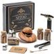 SITOO Cocktail Smoker Kit with Torch, Wood Chips & Whiskey Stones - Drink Smoker for Cocktails and Drinks - Gift for Whiskey Lover, Dad, Husband