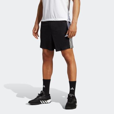 Shorts ADIDAS PERFORMANCE "TR-ES PIQ 3SHO", Herren, Gr. XXL, N-Gr, schwarz-weiß (schwarz, weiß), Obermaterial: 100% Polyester, clean, sportlich, Hosen Image