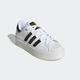 Sneaker ADIDAS ORIGINALS "SUPERSTAR BONEGA" Gr. 40,5, schwarz-weiß (cloud white, core black, gold metallic) Schuhe Sneaker