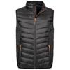 Steppjacke LPO "GILMOUR VEST VII MEN", Herren, Gr. L (52), schwarz, 100% Polyester, sportlich, bequem, Langarm mit innenliegendem Gummizug, Jacken, auch in Großen Größen erhältlich