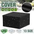 Juste de Protection Imperméable pour Meubles de Jardin Étui Anti-Poussière Anti-Pluie pour Table