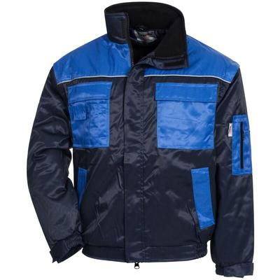 Texxor - Pilotenjacke typhoon/pinguin/oslo 4 in 1 Gr. xl, marine/kornblau