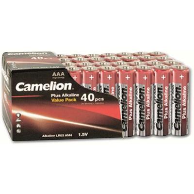 Micro-Batterie-Set Plus Alkaline, 40 Stück - Camelion