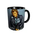 Tasses multifonctions Twisted Johnny et Hallyday affiche drôle standard impression Nerd étui