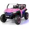 12V Auto Elettrico per Bambini, Macchina Fuoristrada a 2 Posti, Macchina Elettrica con Luci Suoni,