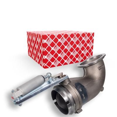 FEBI BILSTEIN Krümmer, Abgasanlage Universal mit Drosselklappe für DAF 1741589 102872 Image
