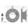 TEXTAR Universal innenbelüftet 430mm für DAF 1962335 93296100