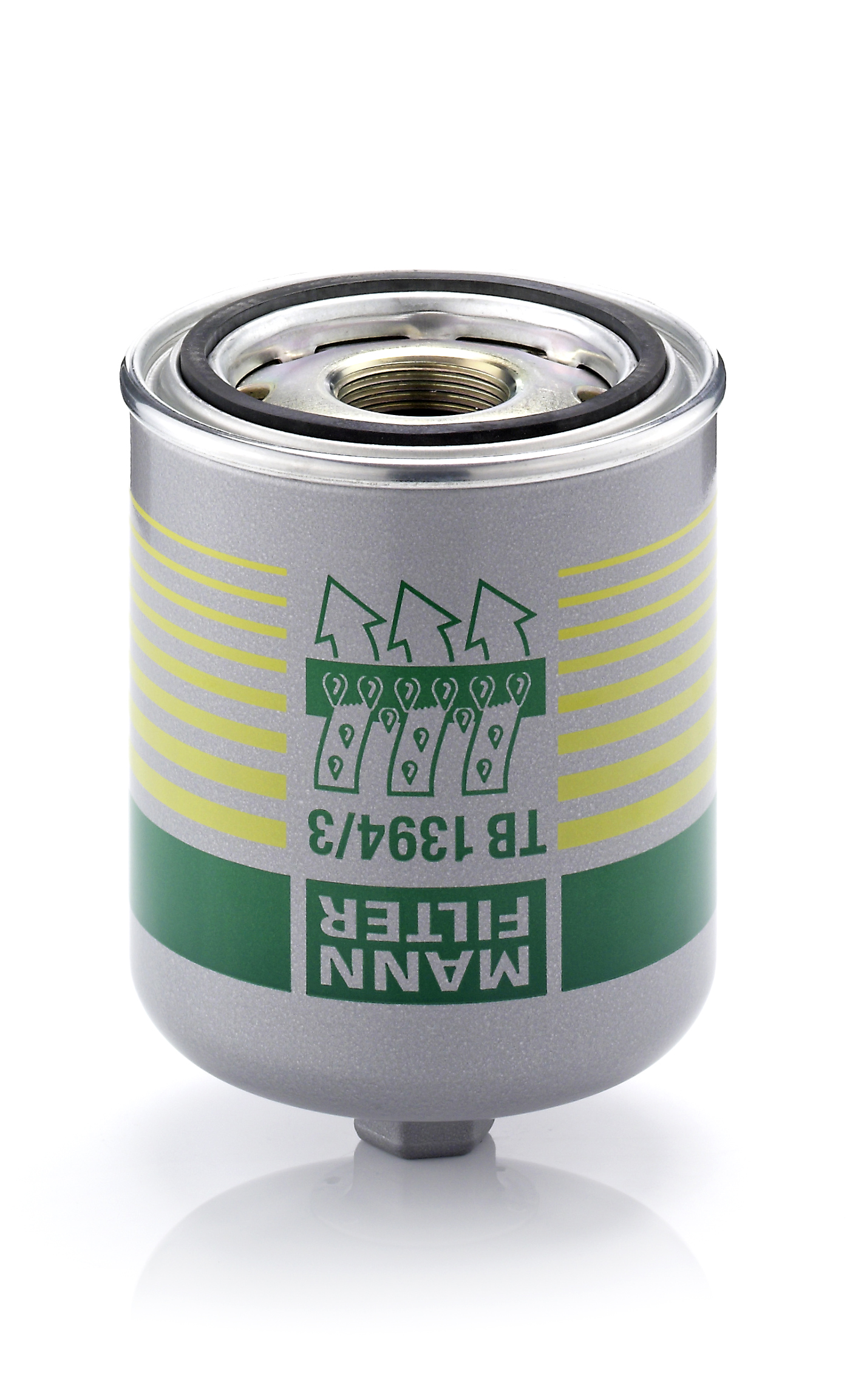 MANN-FILTER Lufttrocknerpatrone, Druckluftanlage TB 1394/3 x Universal mit Dichtung 136mm Image