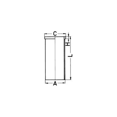 KOLBENSCHMIDT Zylinderlaufbuchse Universal 125,99mm 89465110 Image