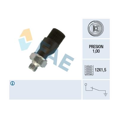 FAE Öldruckschalter Universal für IVECO 4746909 12600 Image