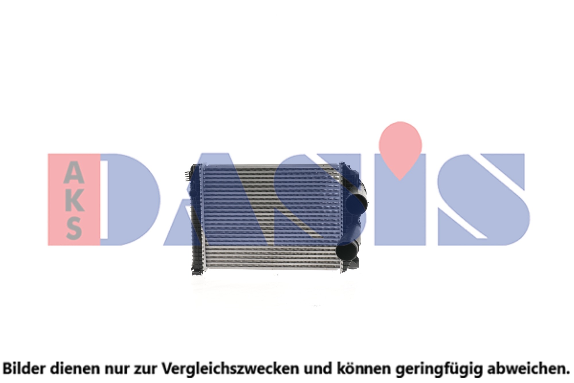 AKS DASIS Ladeluftkühler 137360N Universal für MERCEDES-BENZ A9705010101 9705010101 Image