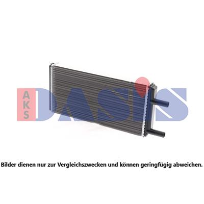 AKS DASIS Wärmetauscher, Innenraumheizung Universal für VOLVO 1623588 L56244 1587964 289010N Image