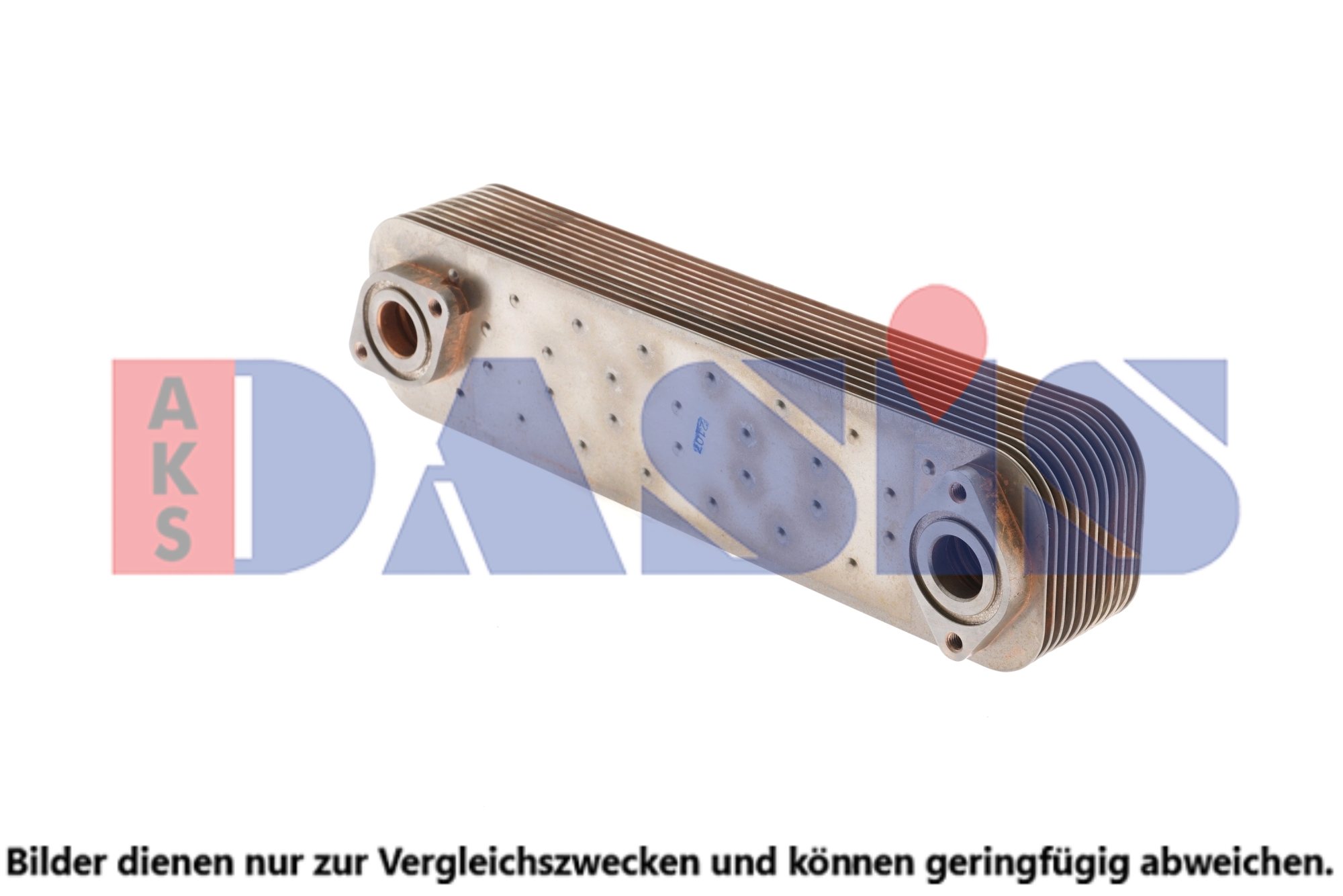 AKS DASIS Ölkühler, Motoröl 406006N Universal für IVECO 504221052 504389792 Image
