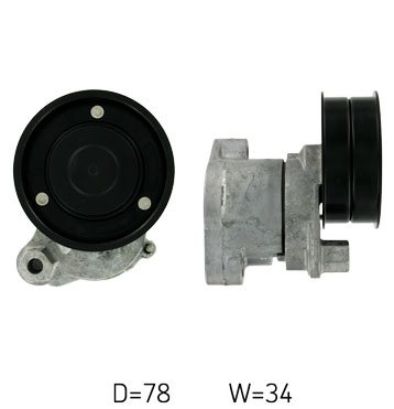 SKF Spannrolle, Keilrippenriemen VKMCV 57001 Universal für DAF 1783407 1736724 1685047 Image