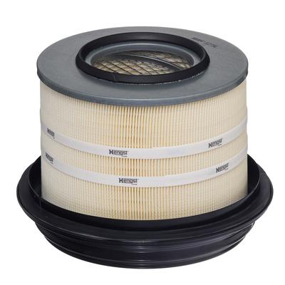HENGST FILTER Luftfilter Universal 338mm für MERCEDES-BENZ FORD 5011335 0010949304 A0010949304 E275L Image
