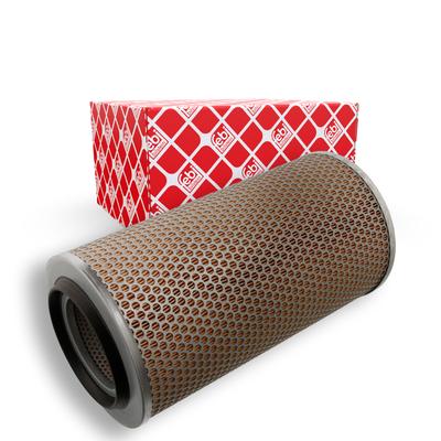 FEBI BILSTEIN Luftfilter Universal 197mm für STEYR DAF IVECO MERCEDES-BENZ MAN VOLVO 3450947204 100190037 0010945204 06772 Image