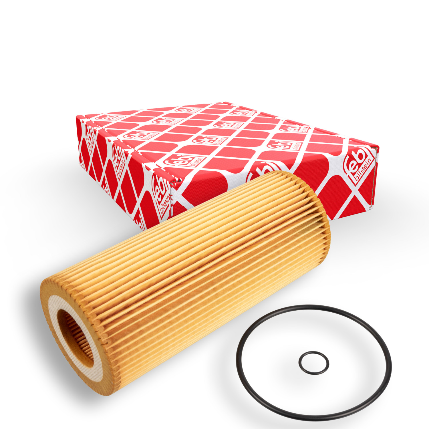 FEBI BILSTEIN Hydraulikfilter, Automatikgetriebe 108348 Universal mit Dichtung 64mm für RENAULT TRUCKS VOLVO 7421990552 20779040 7420776259 Image