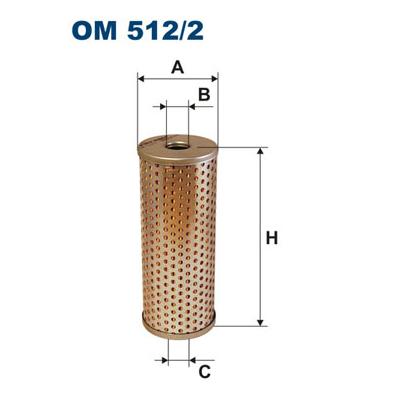 FILTRON Hydraulikfilter, Lenkung Universal 60mm für RENAULT TRUCKS DAF IVECO MERCEDES-BENZ MAN VOLVO 1855687 42568992 A0004604283 OM 512/2 Image