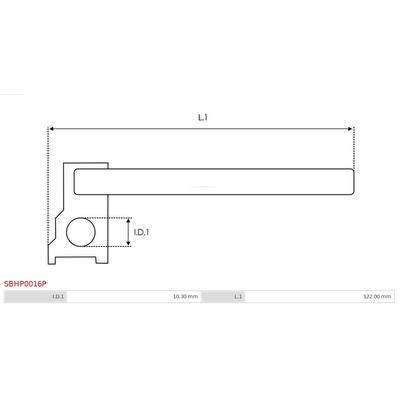 AS-PL Reparatursatz, Starter Universal SBHP0016P Image