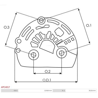 AS-PL Schutzkappe, Generator Universal APC4017 Image