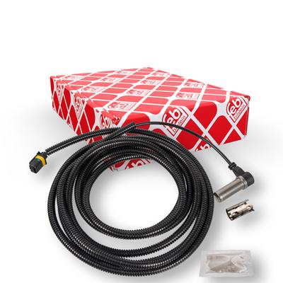 FEBI BILSTEIN Sensor, Raddrehzahl Universal vorne links mit Buchse für MAN 81.27120.6128 81.27120.6166 170591 Image