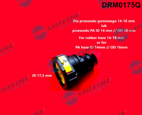 Dr.Motor Automotive Verbindungsstück Universal DRM0175Q Image