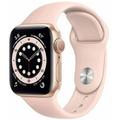 Restored Apple Watch Series 6 40mm GPS Aluminum Gold Case Pink Sport Band Smartwatch (Refurbished)