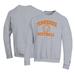Men's Champion Gray Tennessee Lady Vols Primary Team Logo Icon Softball Powerblend Pullover Sweatshirt