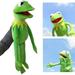 Kermit Frog Puppet Plush-23.6 inch The Muppet Show Large Kermit Frog Puppets Plush Doll Stuffed Soft Frog Puppets Cute Puppet
