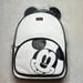 Disney Other | Disney Mickey Mouse Backpack Black And White | Color: Black/White | Size: 12x9x4