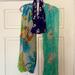 Disney Accessories | Disney Scarves Bundle Total 3 Used | Color: Green/Purple | Size: Os
