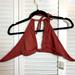 Urban Outfitters Swim | Nwt Urban Outfitters Terracotta Bikini Top - Size M | Color: Red | Size: M