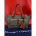 Dooney & Bourke Bags | Dooney & Bourke Cambridge Small Shopper Gray Pebbled Leather Crossbody Bag Nice | Color: Brown/Gray | Size: Small