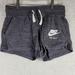 Nike Shorts | Nike Just Do It Women's S Short Shorts Drawl String Cotton Baggie Gray | Color: White | Size: S