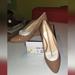 Nine West Shoes | Like New In The Box Nine West Nude Wedges | Color: Tan | Size: 11