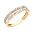 Old English Jewellers 9ct Yellow Gold 0.50ct Baguette Cut Eternity Band Ring size J K L M N O P Q R S T U (U)