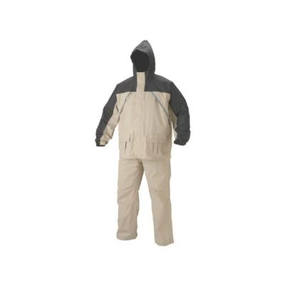 Coleman .20 MM PVC / Nylon Rain Suit Tan Large 200...