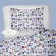 Boys Single Bedding Set, duvet cover, pillow case, Builder, Diggers, 100%cotton