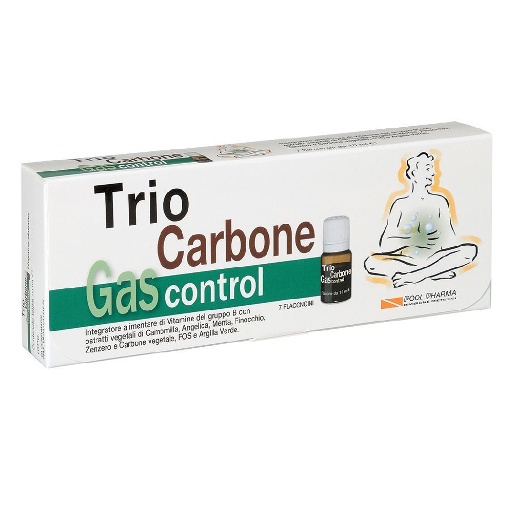 Triocarbone Gas Control Flaconcini 7x10 ml bevibili