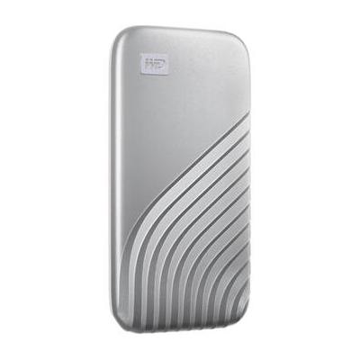 WD 2TB My Passport SSD USB 3.2 Gen 2 Type-C Portable SSD (Silver) WDBAGF0020BSL-WESN