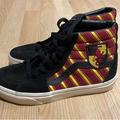Vans Shoes | Happy Potter Griffin Door House Shoes | Color: Red/Yellow | Size: 6.5
