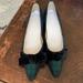 J. Crew Shoes | J Crew Size 7 Leather Green Blackwatch Plaid Fabric And Velvet Flats. | Color: Black/Green | Size: 7