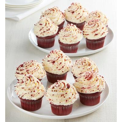 1-800-Flowers Food Delivery Jumbo Red Velvet Cupcakes 12 Count | Happiness Delivered To Their Door
